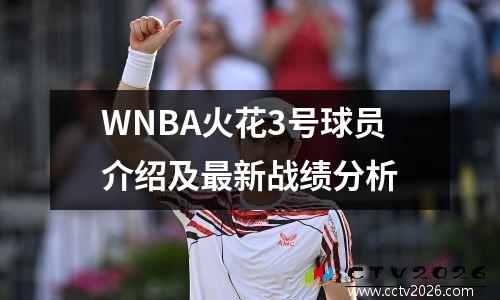 WNBA火花3号球员介绍及最新战绩分析