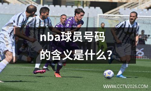 nba球员号码的含义是什么？