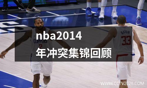 nba2014年冲突集锦回顾