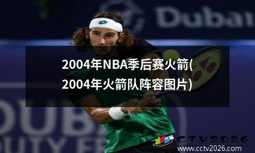 2004年NBA季后赛火箭(2004年火箭队阵容图片)