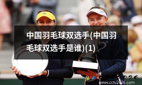 中国羽毛球双选手(中国羽毛球双选手是谁)(1)