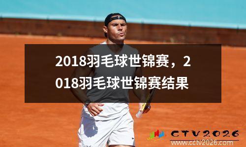 2018羽毛球世锦赛，2018羽毛球世锦赛结果