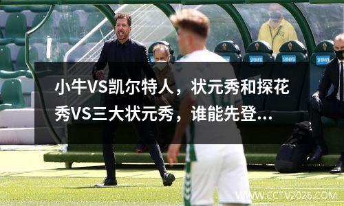 小牛VS凯尔特人，状元秀和探花秀VS三大状元秀，谁能先登顶？