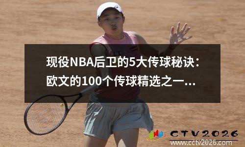 现役NBA后卫的5大传球秘诀：欧文的100个传球精选之一，哈登的连续胯下