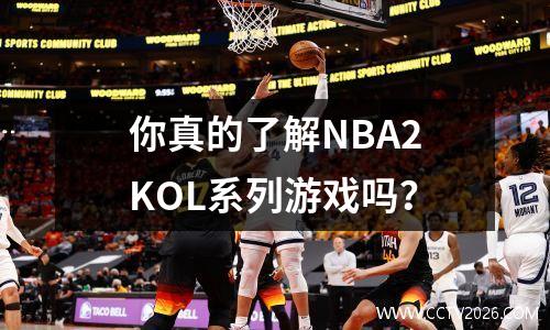 你真的了解NBA2KOL系列游戏吗？