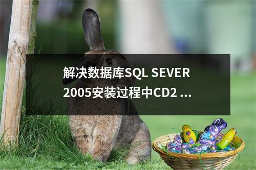 解决数据库SQL SEVER 2005安装过程中CD2 SP4出错的问题，值得收藏