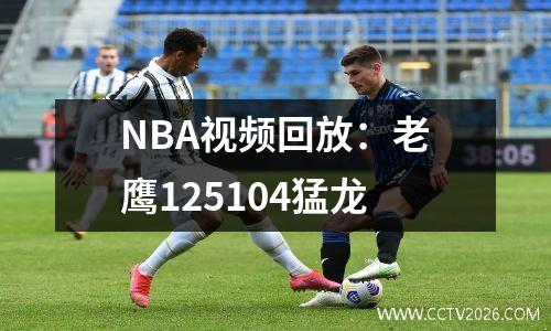 NBA视频回放：老鹰125104猛龙