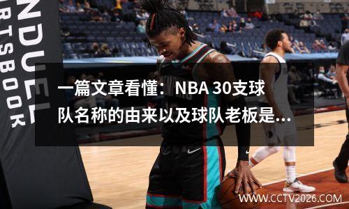 一篇文章看懂：NBA 30支球队名称的由来以及球队老板是做什么的
