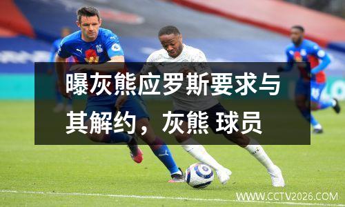 曝灰熊应罗斯要求与其解约，灰熊 球员