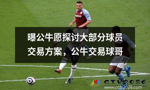 曝公牛愿探讨大部分球员交易方案，公牛交易球哥