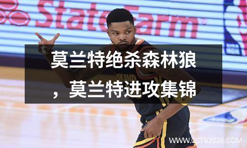 莫兰特绝杀森林狼，莫兰特进攻集锦
