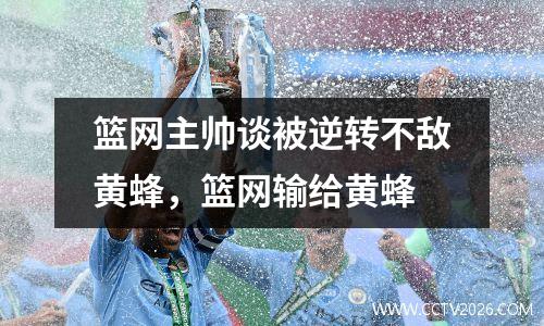 篮网主帅谈被逆转不敌黄蜂，篮网输给黄蜂