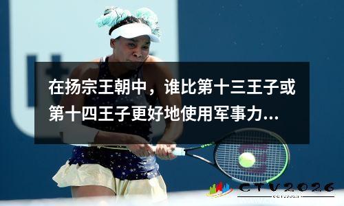 在扬宗王朝中，谁比第十三王子或第十四王子更好地使用军事力量？