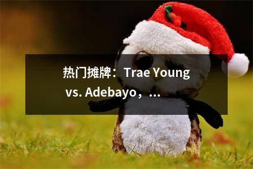 热门摊牌：Trae Young vs. Adebayo，他可以主导NBA！