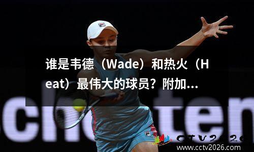 谁是韦德（Wade）和热火（Heat）最伟大的球员？附加了数以万计的NBA经典游戏的下载集