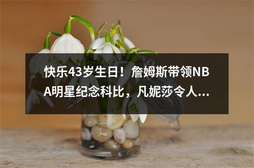 快乐43岁生日！詹姆斯带领NBA明星纪念科比，凡妮莎令人心碎