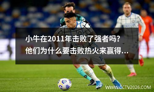 小牛在2011年击败了强者吗？他们为什么要击败热火来赢得NBA冠军？
