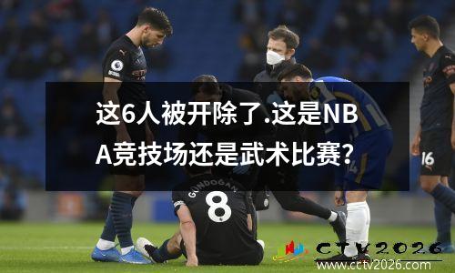 这6人被开除了.这是NBA竞技场还是武术比赛？