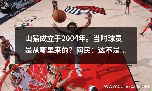 山猫成立于2004年。当时球员是从哪里来的？网民：这不是众筹吗