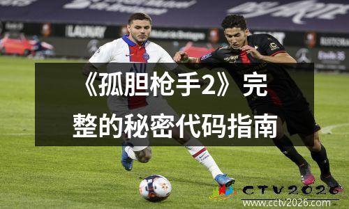 《孤胆枪手2》完整的秘密代码指南