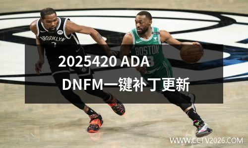 2025420 ADA DNFM一键补丁更新