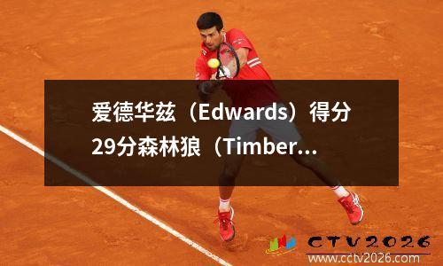 爱德华兹（Edwards）得分29分森林狼（Timberwolves