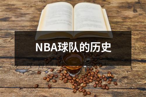 NBA球队的历史