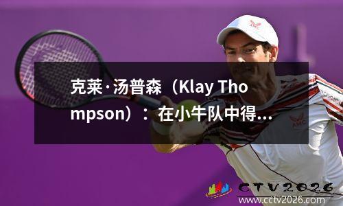 克莱·汤普森（Klay Thompson）：在小牛队中得分，一个人，一个传奇