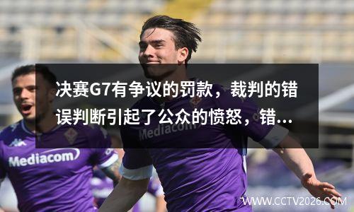 决赛G7有争议的罚款，裁判的错误判断引起了公众的愤怒，错误的跌倒正处于怀疑的边缘。