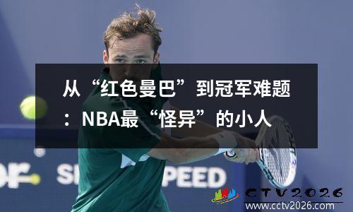 从“红色曼巴”到冠军难题：NBA最“怪异”的小人