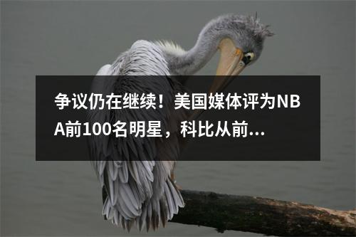 争议仍在继续！美国媒体评为NBA前100名明星，科比从前十名中脱颖而出，许多明星没有被选中！