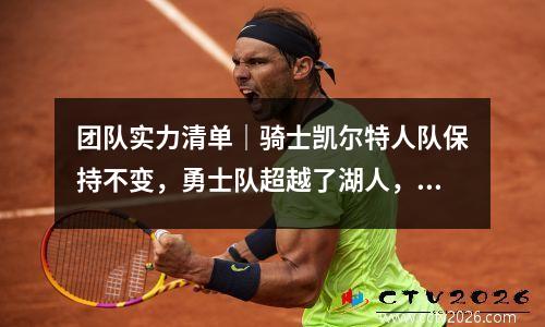 团队实力清单｜骑士凯尔特人队保持不变，勇士队超越了湖人，并升至第四