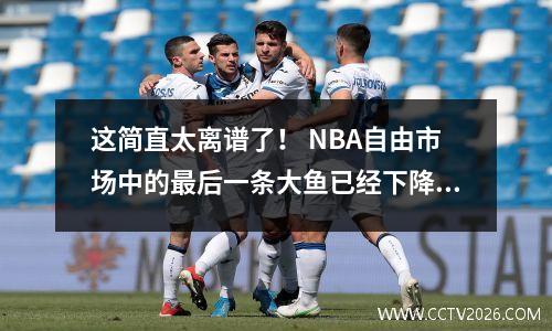 这简直太离谱了！ NBA自由市场中的最后一条大鱼已经下降了