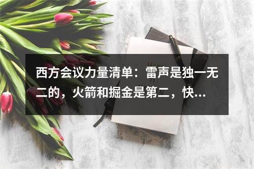 西方会议力量清单：雷声是独一无二的，火箭和掘金是第二，快船湖人和森林狼都是第三
