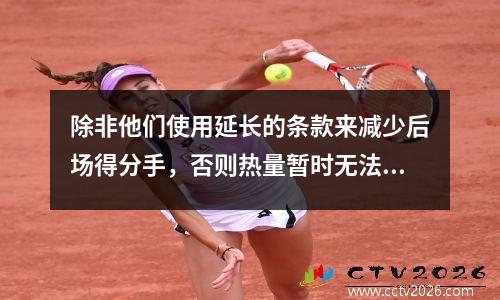 除非他们使用延长的条款来减少后场得分手，否则热量暂时无法签署第15人？