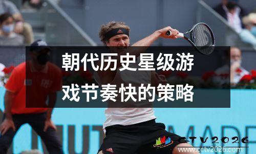 朝代历史星级游戏节奏快的策略