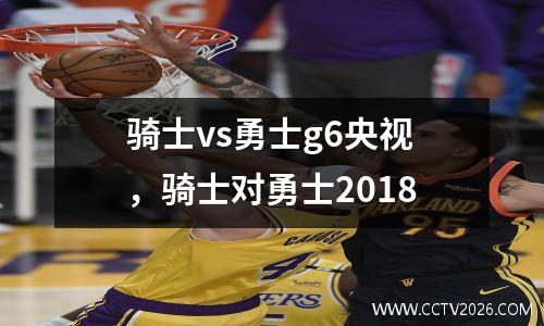 骑士vs勇士g6央视，骑士对勇士2018
