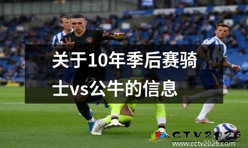 关于10年季后赛骑士vs公牛的信息