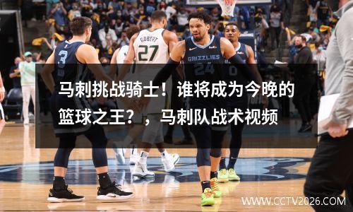 马刺挑战骑士！谁将成为今晚的篮球之王？，马刺队战术视频