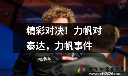 精彩对决！力帆对泰达，力帆事件