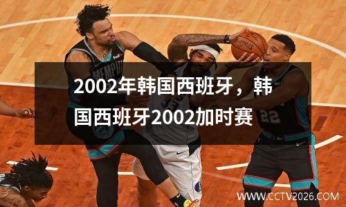 2002年韩国西班牙，韩国西班牙2002加时赛