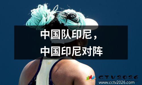 中国队印尼，中国印尼对阵