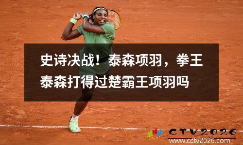 史诗决战！泰森项羽，拳王泰森打得过楚霸王项羽吗