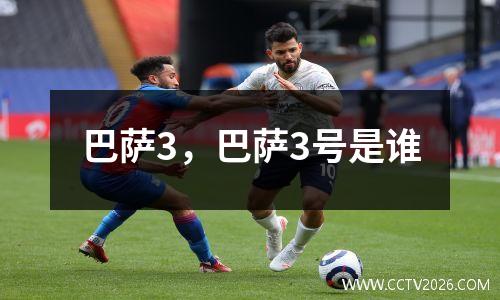 巴萨3，巴萨3号是谁