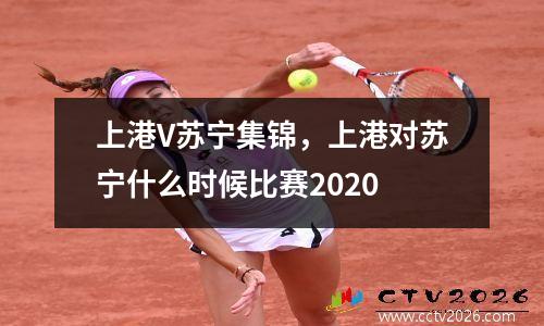 上港V苏宁集锦，上港对苏宁什么时候比赛2020