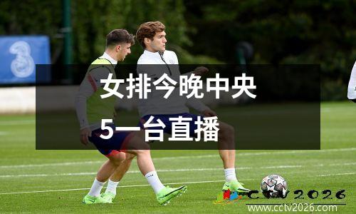 女排今晚中央5一台直播