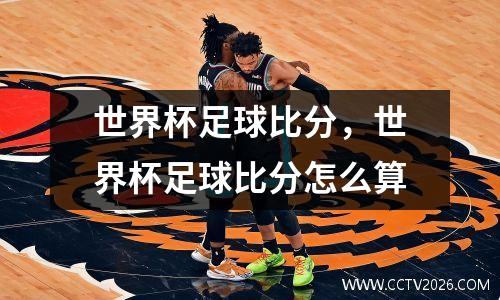 世界杯足球比分，世界杯足球比分怎么算
