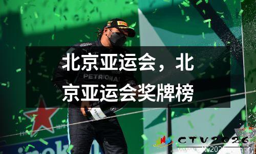 北京亚运会，北京亚运会奖牌榜