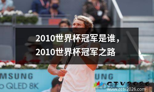 2010世界杯冠军是谁，2010世界杯冠军之路