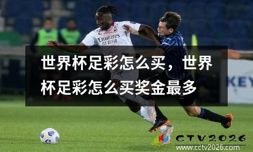 世界杯足彩怎么买，世界杯足彩怎么买奖金最多